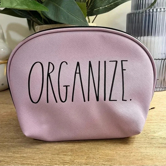 NEW Rae Dunn purple zipper pouch - Picture 2 of 4